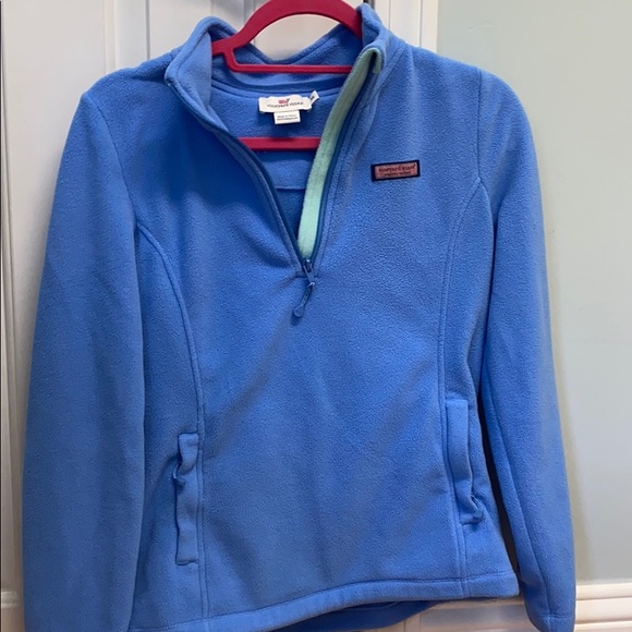 Vineyard Vines Fleece Quarter Zip - Picture 1 of 7